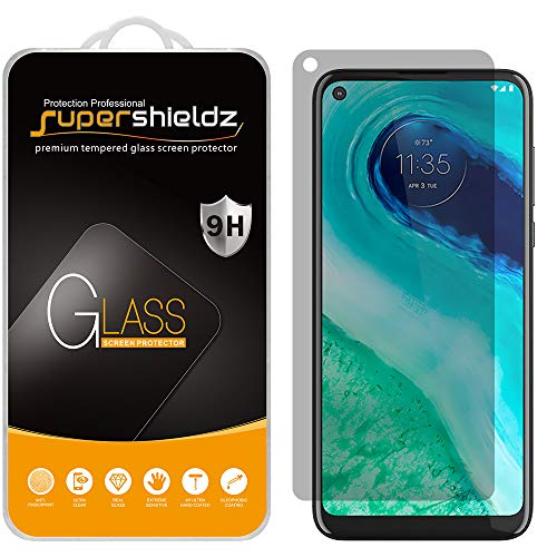 Film protection écran verre trempé anti-espion Moto G Fast finition premium haute résistance