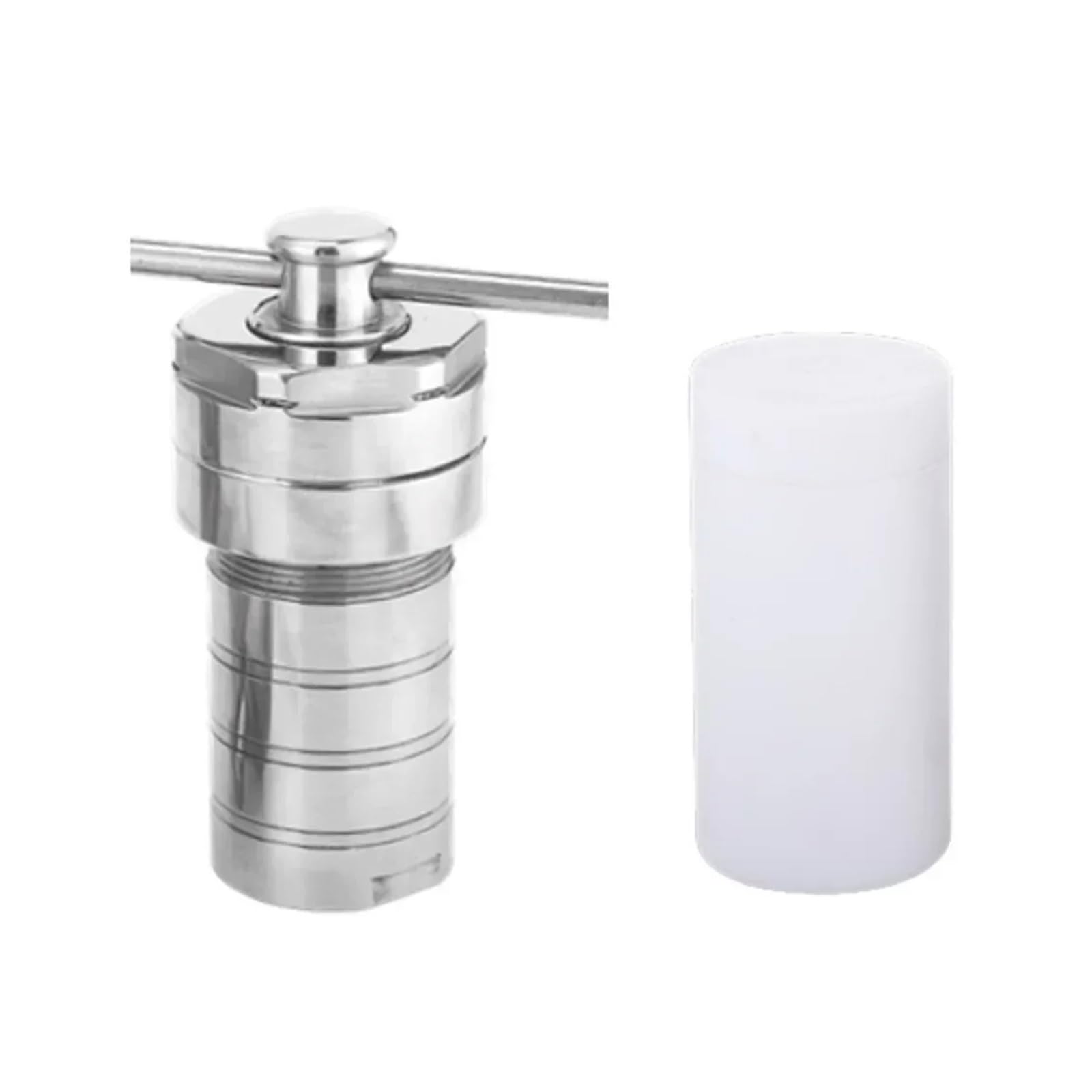 Reactor de autoclave, Reactor autoclave hidrotermal de 5-500 ml con síntesis cámara PTFE Para laboratorio(25ml)