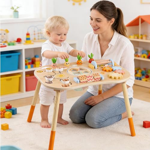 Mesa de actividades sensoriales contra el aburrimiento infantil 3