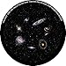 Galaxies disc for Uncle Milton Star Theater Pro/Nashika NA-300 Home Planetarium
