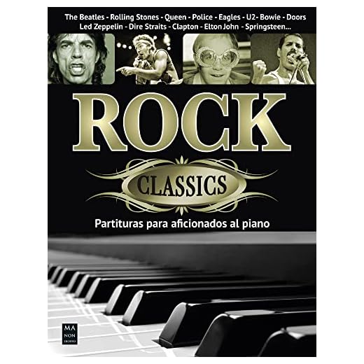 Rock Classics - Partituras para aficionados al piano