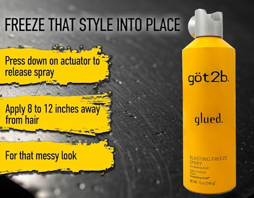 Spray Fijador Para Cabello Got2b Blasting Freeze 12 Pack miniatura 6