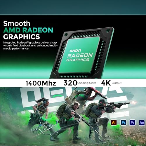 Image of SKULLSAINTS LUME LPDDR4x 3733MHz RAM, Upto 4TB SSD, Type-C 10Gbps & 6X USB 3.2 Ports, Gigabit LAN, Wi-Fi 6, BT5.2, and Triple Display Support (Ryzen 3 4300U, 128, GB, 16, GB)