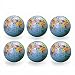 Funny Novelty Practice Golf Balls 6Pack For Kids Men Woman , Christmas Birthday Gift (Earth)