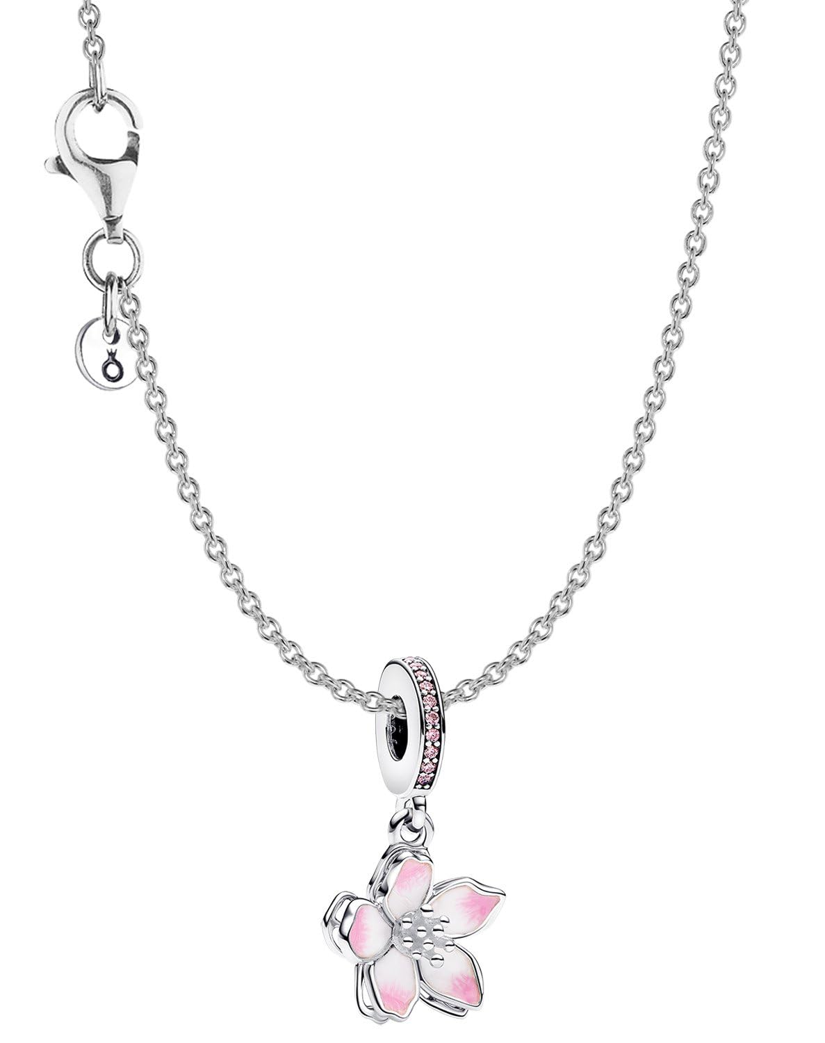 PANDORA Set regalo collana in argento da donna, Confezione multiprodotto | Bellissima collana da donna, un gioiello elegante e un'idea regalo sofisticata