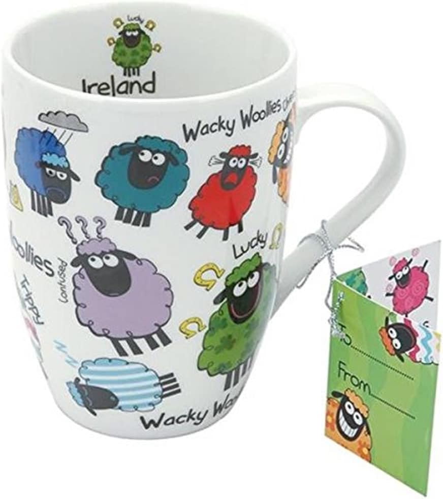 Dublin Gift 3148D Wacky Woollies Ceramic Mug