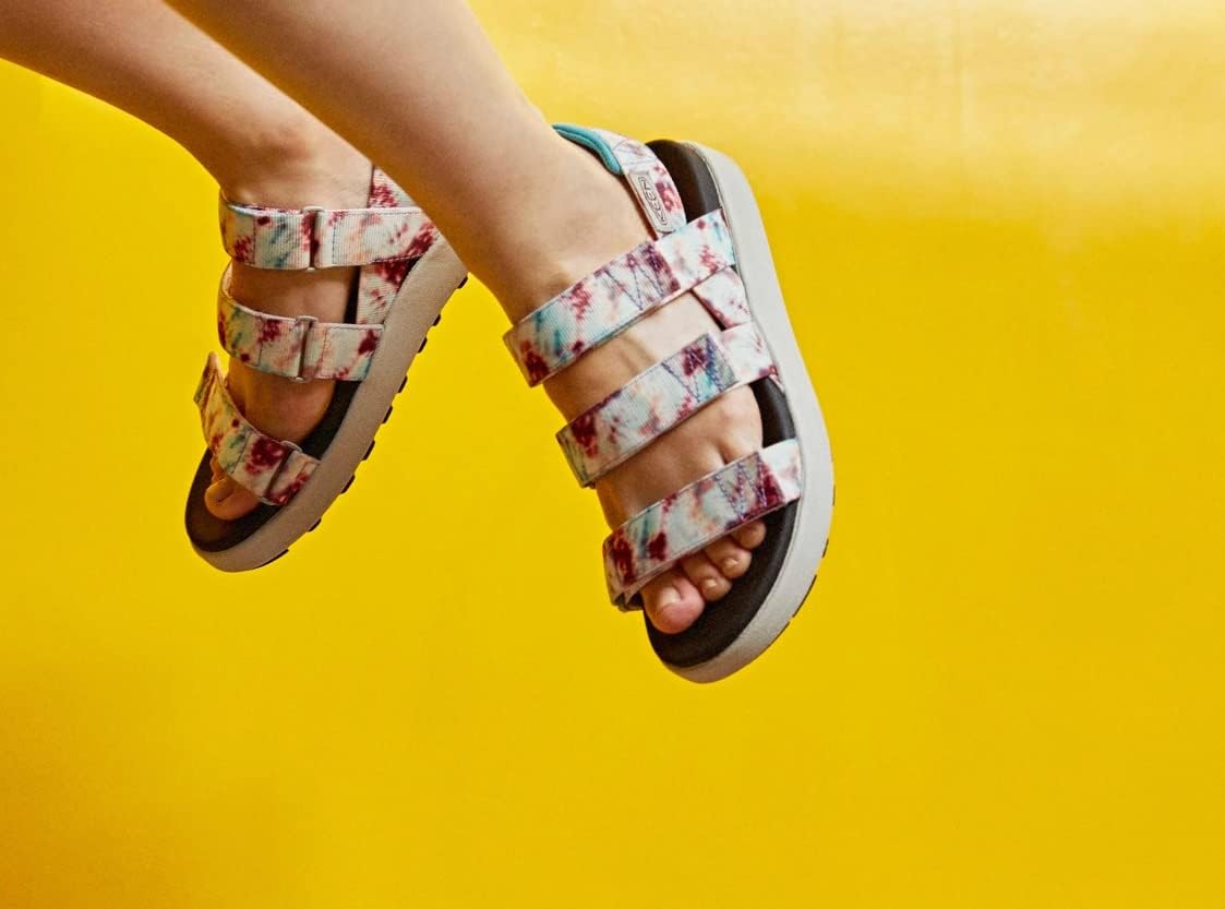 KEEN womens Elle Strappy Casual Stretch Platform Open Toe - Image 6