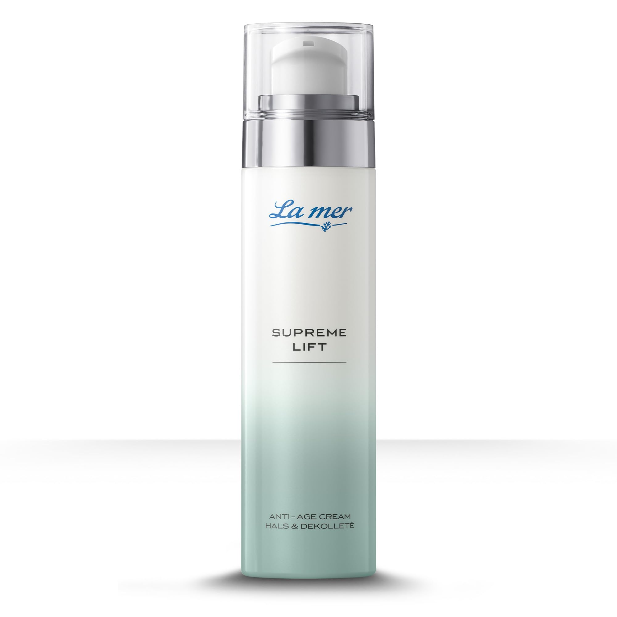La mer Anti-Age Cream Hals & Dekolleté 50ml Supreme Lift | Gegen trockene Haut | Spendet Feuchtigkeit, reduziert Faltentiefe | Vitamin E & Shea Butter
