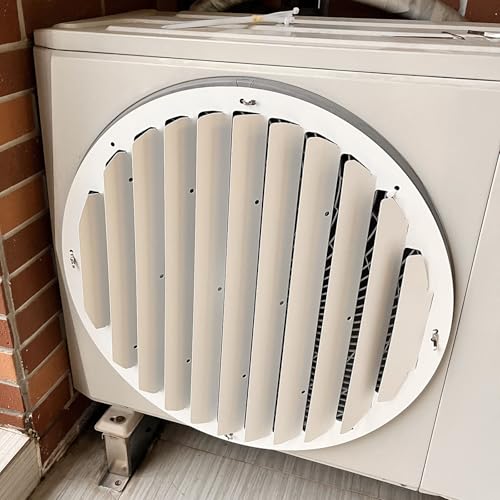 Déflecteur de climatiseur extérieur grille protection sortie air inox - 6