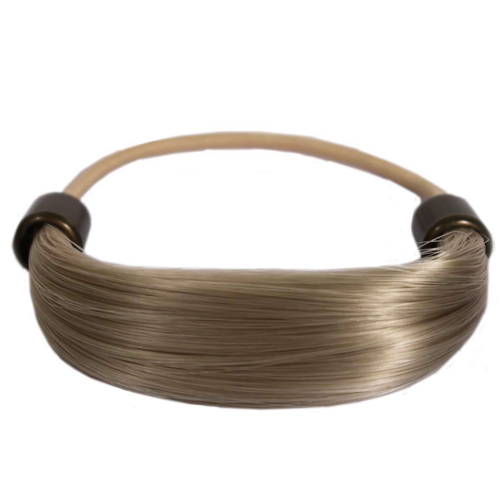 Mia Beauty Tonytail Ponytail Wrap Synthetic Wig Hair on Elastic Rubber Band for Chic Hair Wrapped Look, Women, Teens, Girls, Dancers - Medium Brown Color image 4