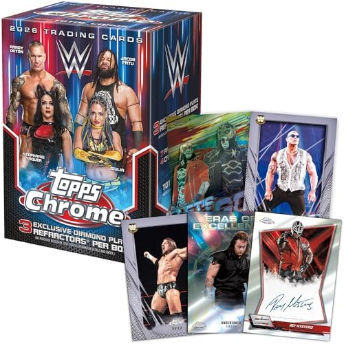 2026 Topps Chrome WWE - Factory Sealed - Value Box - 1