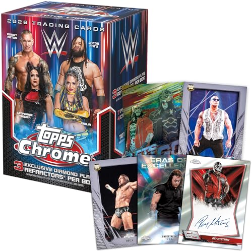 2026 Topps Chrome WWE - Factory Sealed - Value Box