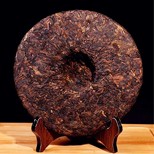 Yan Hou Tang Chinese Puerh Tea Cake Pu-Erh Black Tea 357G 10 Years Aged - Ripe Fermented Pu'er Yunnan Puer Tea Compressed #TOP1