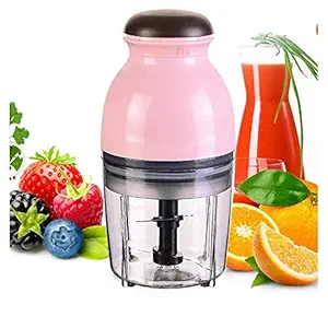 SHREEJIIH Multifunction Capsule Cutter Quatre Unique Blender System Design Mini Electric Food Processor and Chopper, Mixer, Meat Grinder, Crusher, Mincer