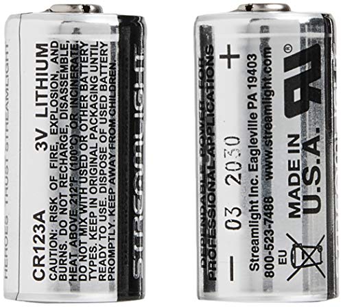 Streamlight 85175 Cr123A Lithium Batteries, 2-Pack #TOP2