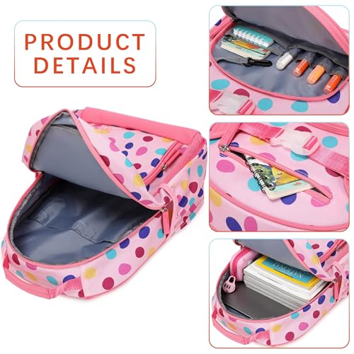 Save 65% on Cute Polka Dot Kids Backpack - Now $10.49