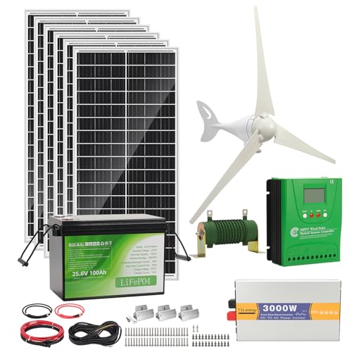 TXL 1000W Solar Wind Power Kit