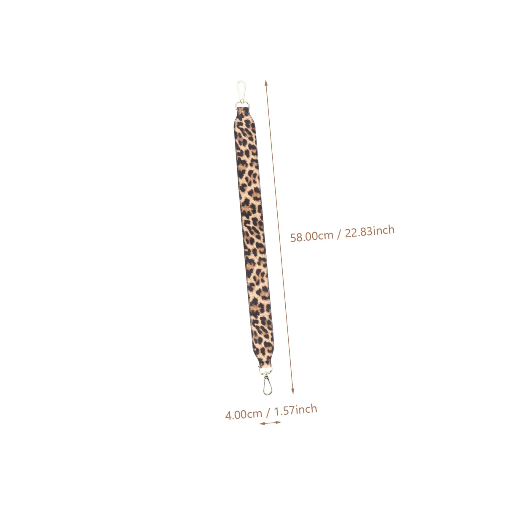 VALICLUD 3stücke Schultergurt Für Handtaschen Abnehmbarer Breiter Messenger Bag Strap Leopard Mit Schwarz Für Vielseitige Nutzung Als Crossbody Oder Schulterriemen