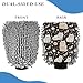 KLL 2 Pack Wash Mitt Microfiber Scratch Free Car Washing Glove M Cute Himalayan Cats Black