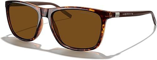 Miniatura 146 de MERRY'S S8286 Lentes de sol polarizados de aluminio, unisex, estilo de época, para hombres y mujeres 0c03 Marco negro/lente de espejo verde/patillas