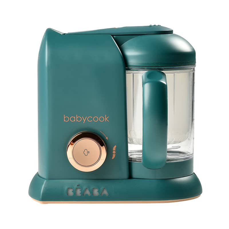 BEABA, Babycook Solo, Robot Bébé 4 en 1 Mixeur-cuiseur - Pine Green