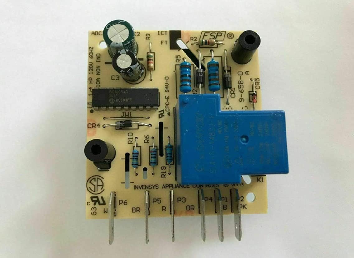 Electronic Control Board Replacement For Whirlpool WRT311FZBM00 WRT311FZDB00 WRT311FZDM00 WRT311FZDT00 WRT311FZDW00 WRT311FZDZ00 WRT311SFYB00 WRT311SFYB01 WRT311SFYT00 WRT311SFYT01 Refrigerator