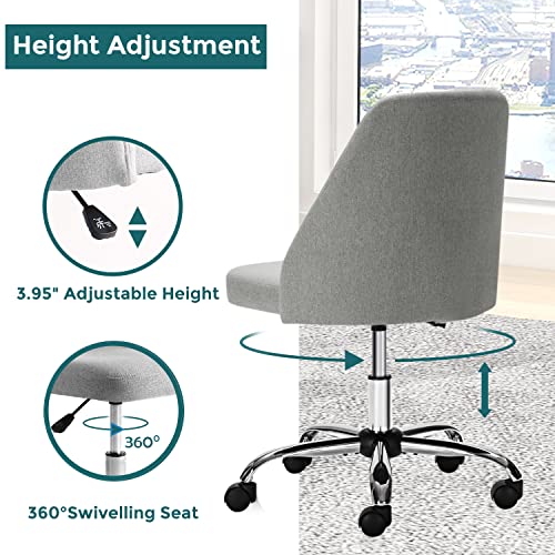 image for SMUG Home Office Desk Chair, Office Chairs Desk Chair Rolling Task Cha