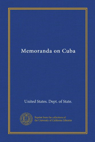 Memoranda su Cuba