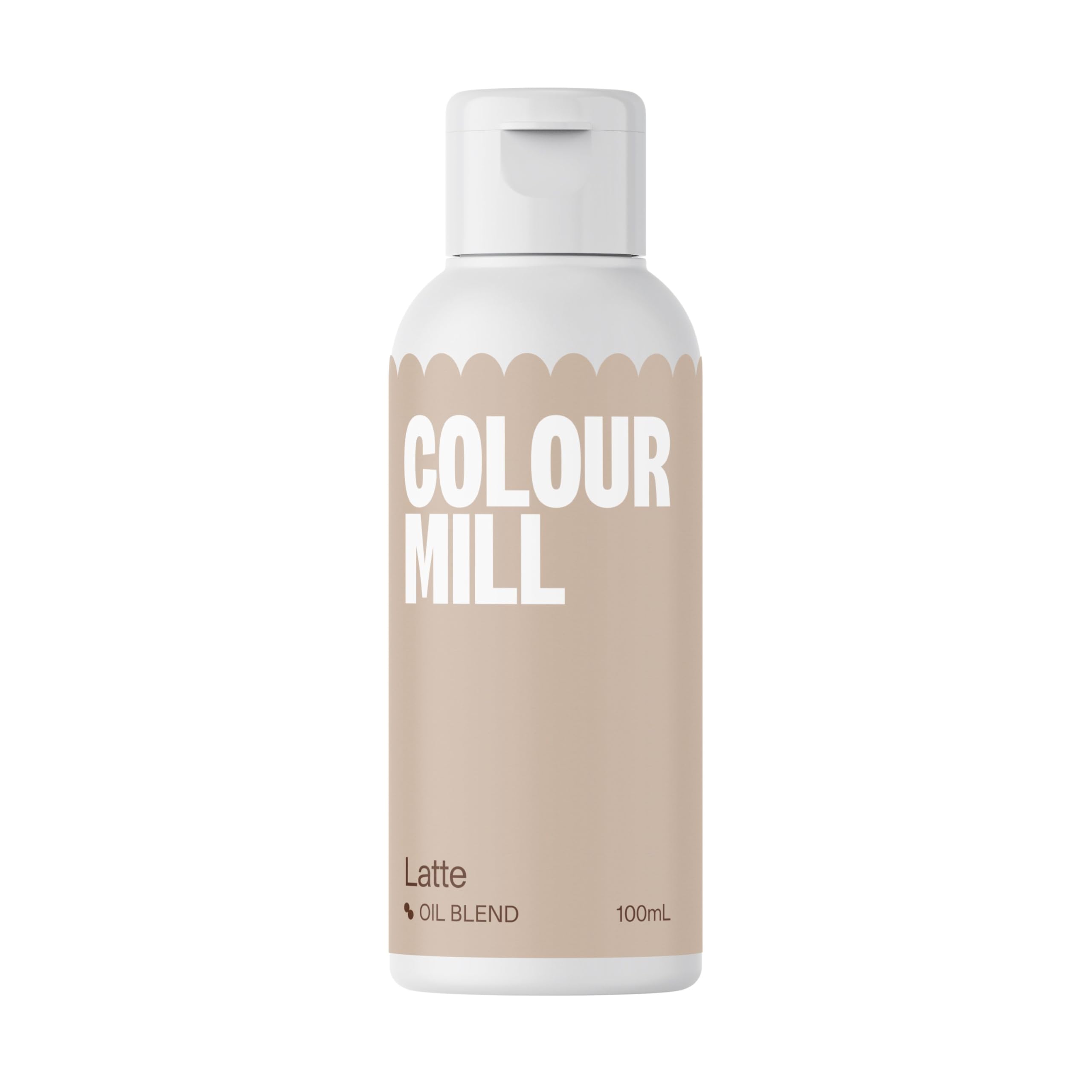 Colour Mill Oil Blend Food Colouring Latte: Next Generation Oil Based Food Colours - 100 ml