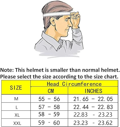 German Style Motorcycle Helmet,Adult Half Helmet Open Face DOT Approved, Motorcycle Cruiser Scooter Cool Helmet (Large, Matte Black)