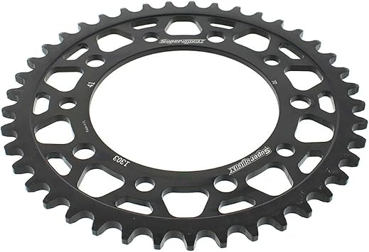 Supersprox Steel Rear Sprocket 520 / 42T Black For 11-22 SUZUKI GSXR600