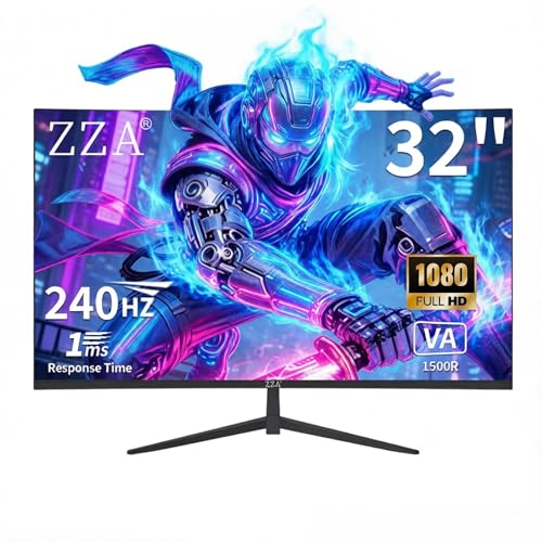 ZZA 32 HDR Curved Gaming Monitor