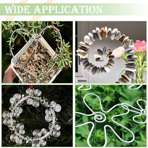 3mm bendable aluminum wire 328 feet metal craft wire for sculpting diy jewelry making doll making modelling and bonsai training 9 gauge