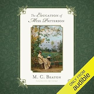 The Education of Miss Patterson Audiolibro Por M. C. Beaton arte de portada