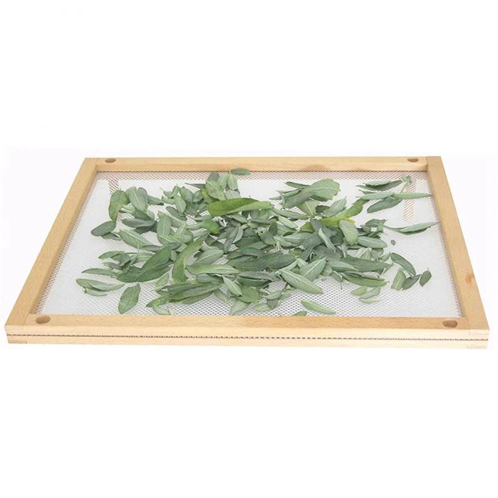 Griglia Per Asciugare Pasta E Alimenti - In Legno Con Rete, Pieghevole E Multiuso - Foto 3