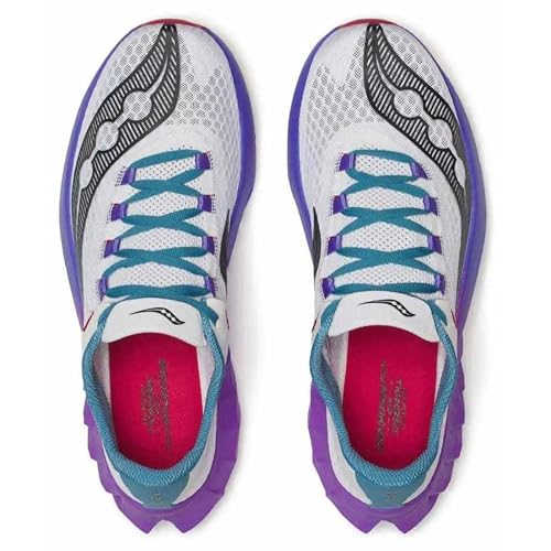 Saucony Men's Endorphin Pro 4 Sneaker, White/Shadow, 12.5 by Saucony - Image 8