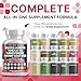 Clean Nutraceuticals Fadogia Agrestis Tongkat Ali Turkesterone Supplement with Horny Goat Weed, Saw Palmetto, Maca Root, Siberian Ginseng, Tribulus Terrestris, Fenugreek, Wild Yam - 60 Count