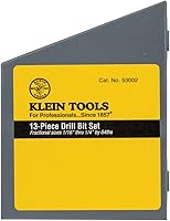 Vista 7 de Klein Tools 53002 Juego de brocas de punta regular, 13 piezas, fabricado en Estados Unidos