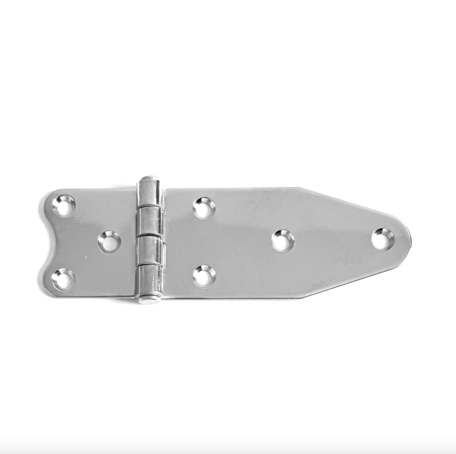 HS0046 Stainless Steel Hinge 130 x 40 x 2 mm V2A AISI 304 Hinges Folding Hinge - Image 2