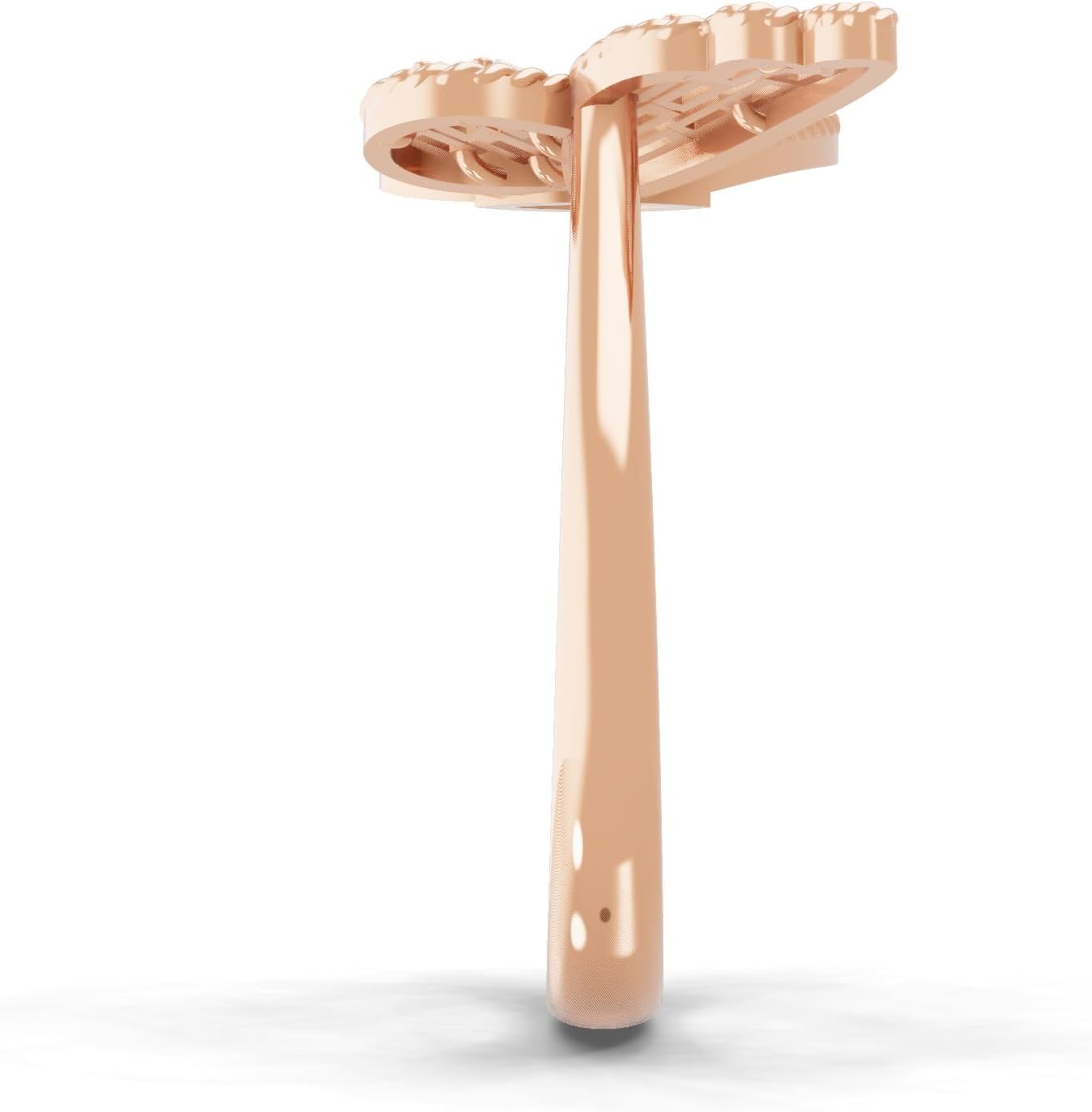 Solid 14k Gold 0.28 Carat Lab Grown Diamond RIng HRD Certified Engagement Promise Anniversary Wedding Ring for Women (G-H Color VS1 Clarity)