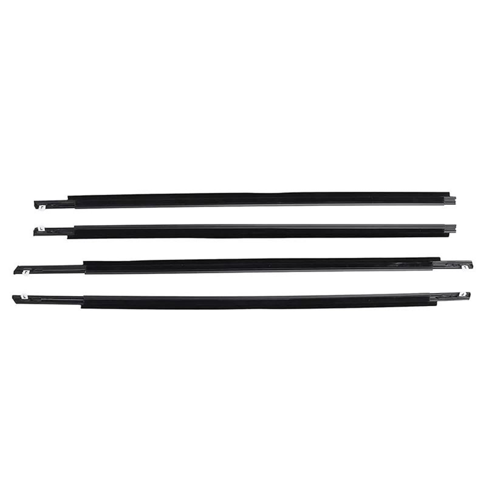 Ajohbm One Color Window Moulding Trim Weatherstrip Seal Side Door Glass Rubber Belt 75710-47010 For Toyota For Prius 2004-2009