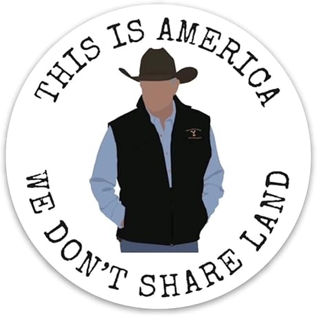 Yellowstone Vinyl: John Dutton Decal for True Fans