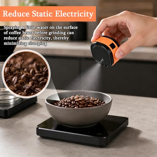 Botella pulverizadora de granos de café para máquinas de espresso 6