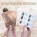 lrjrizzo Waterproof Tarot Cards with Meanings on Them Gold Tarot Cards with Guide Book Gold Foil for Beginners 78 Classic Origina Rider Waite Taro Deck Fortune Telling Game