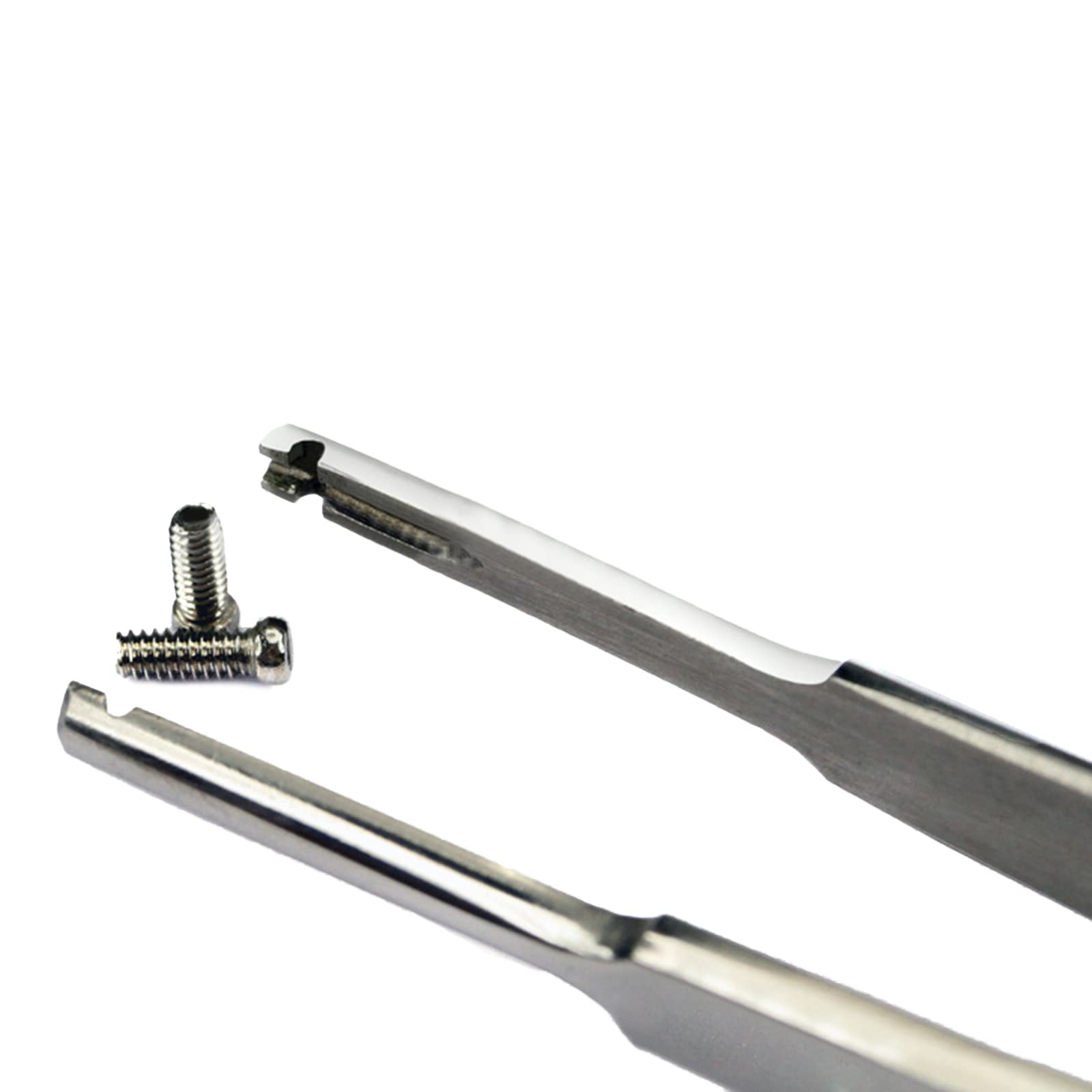 Pinzette professionali per occhiali a vite per occhiali a vite per pinze industriali artigianali 2 pezzi Set di strumenti di riparazione