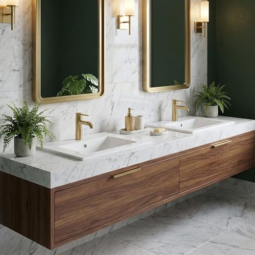 Rea Lavabo Incasso Dafne 70 Lavandino Bagno 465 X 715 X 170 Mm Ceramica (Bianco) - 2