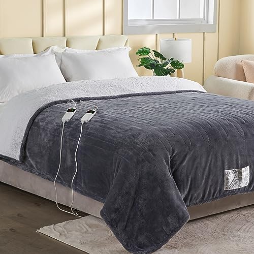 image for BOMOVA Heated Electric Blanket Queen Size, 84