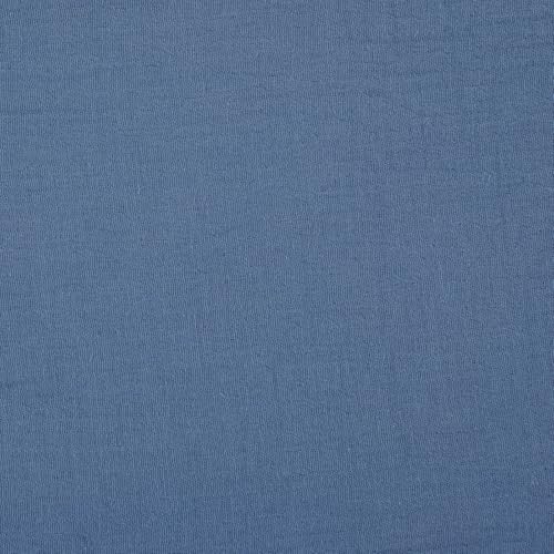 IDIMEX Hausbett Himmel NENA im 2er Set in dunkelblau - Betthimmel aus 100% Baumwolle, Baldachin Musselin zweilagig, Bettvorhang für Hausbetten, Hausbett Deko