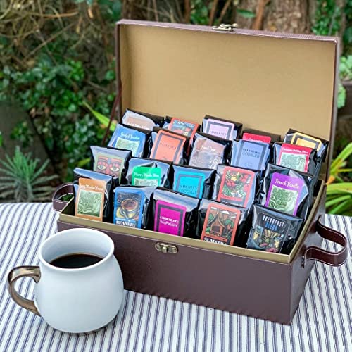 Coffee-Trunk-of-Samplers-Coffee-Gift-basket-Coffee-Beanery