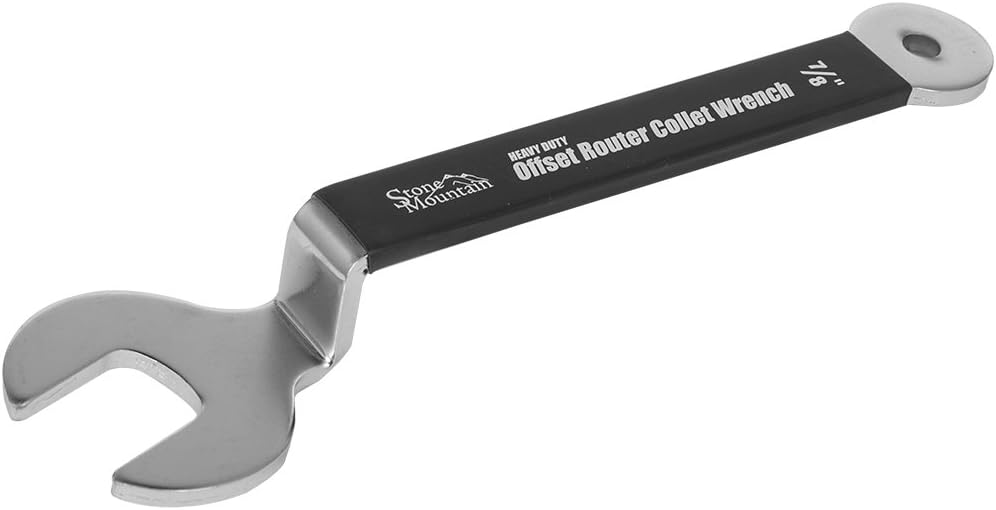 Heavy Duty Offset Router Collet Wrench for Most DeWalt and Fein Routers